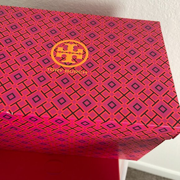 NIB Women's Tory Burch Eleanor Pavé Pointed Toe Black Velvet Pumps - Picture 15 of 16